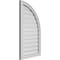 Ekena Millwork Quarter Round Top Right Surface Mount PVC Gable Vent w/ 2"W x 1-1/2"P Brickmould Frame, 20"W x 36"H GVPQR20X3602SF - alternate 3